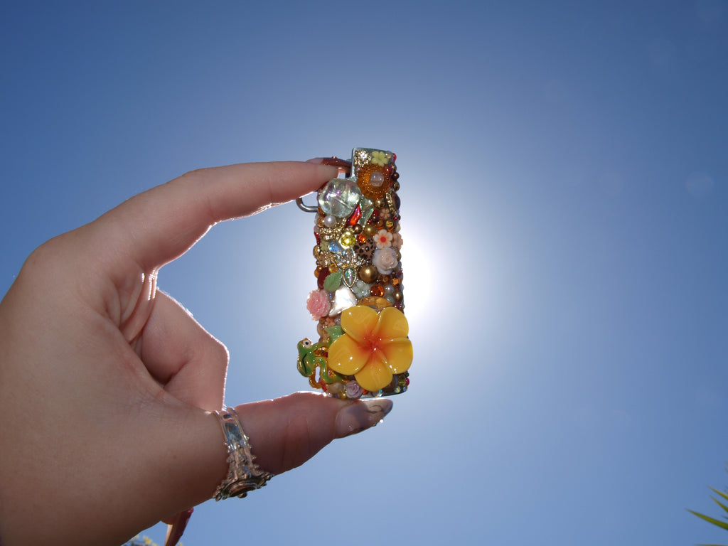 Hot Girl Charm Lighter Case - Custom