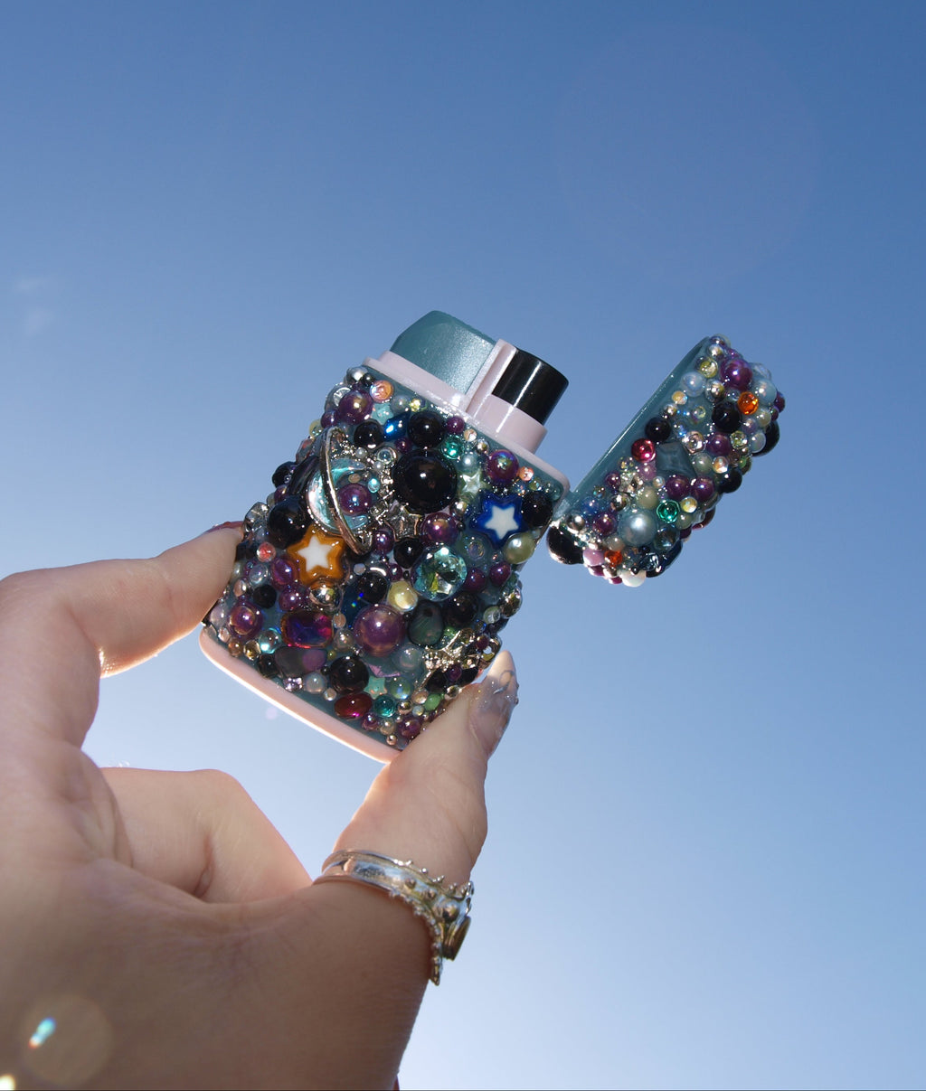 Cosmic Girl (Fidgeter Refillable Capped Jet Lighter)